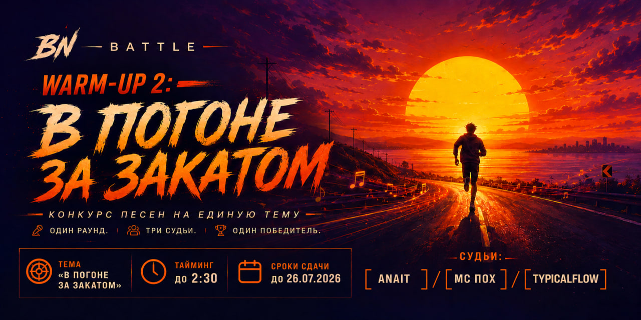WARM UP 2: В погоне за закатом